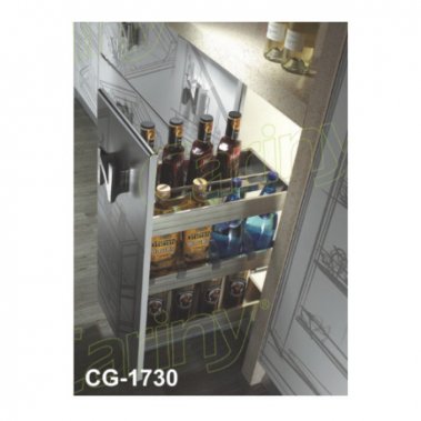 Kệ gia vị inox hộp CG-1730