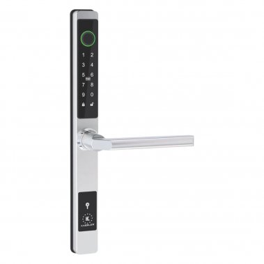 Khóa vân tay cửa nhôm xingfa Kassler KL-599CW (màu trắng) - Chống nước