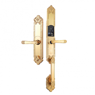 Khóa đại sảnh biệt thự vân tay Demax SL819 Gold - App Wifi