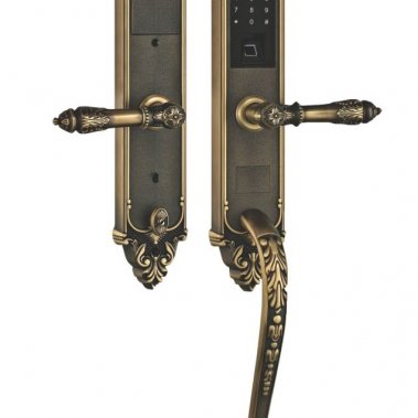 Khóa vân tay tân cổ đại sảnh Kassler KL-969GR (đồng nguyên chất)