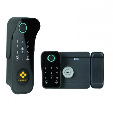 Khoá cửa cổng chống nước HUBERT HB CC78 BLACK