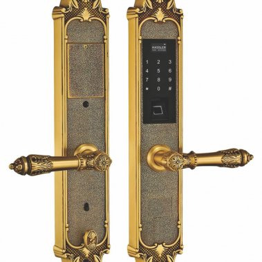 Khóa vân tay tân cổ đại sảnh Kassler KL-959C (Vàng đồng)