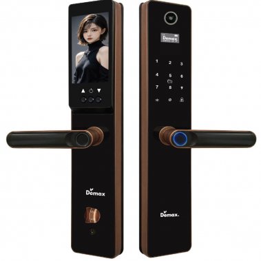 Khóa vân tay thông minh DEMAX SL-C626 AC APP - Camera màn hình chuông