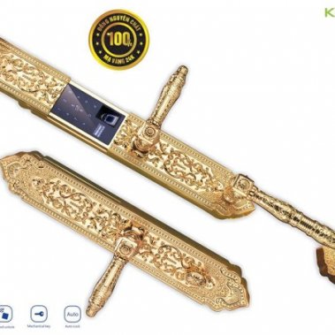 Khóa vân tay tân cổ Kassler KL-999 (Mạ vàng)