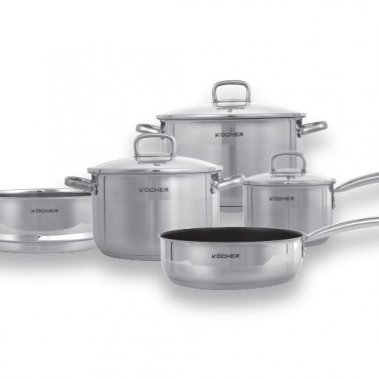 BỘ NỒI 5 MÓN KOCHER LUBECK PLUS