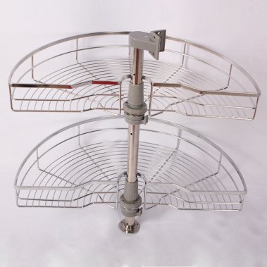 Mâm xoay 180 độ nan dẹt inox SUS304 Grob GV304-180A ; GV304-180B  