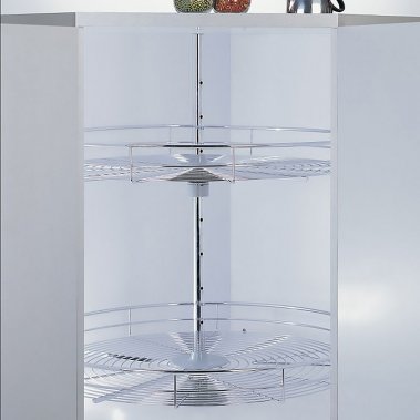 Mâm xoay 360 độ nan tròn inox SUS304 Grob GR304-360A ; GR304-360B