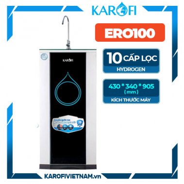 Máy lọc nước Karofi ERO100 – 10 cấp Hydrogen