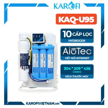 Máy lọc nước thông minh Karofi KAQ-U95 – 10 lõi Hydrogen