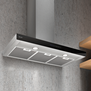 Máy hút khói khử mùi áp tường Malloca MIN F-205