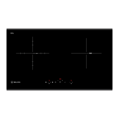 Bếp điện từ kết hợp Malloca MIR 772