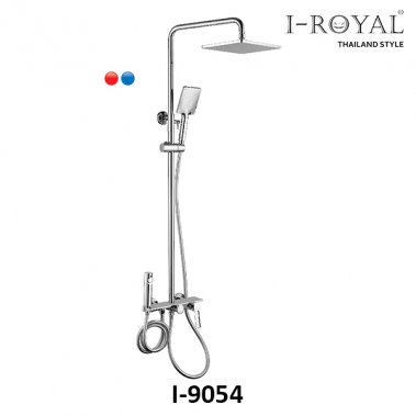 SEN TẮM ĐỨNG NÓNG LẠNH ĐỒNG THAU MẠ CROME I-ROYAL I-9054
