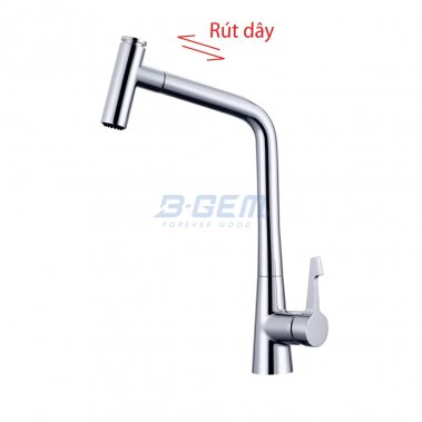 Vòi rửa chén nóng lạnh cao cấp B-Gem BG-V03