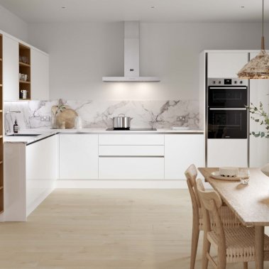 TỦ BẾP 125 - TỦ BẾP NHỎ MÀU TRẮNG