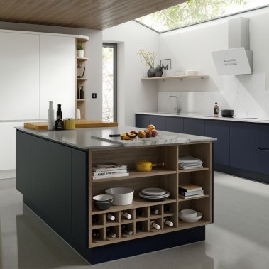 Nội thất bếp McQueen Blue ván An Cường