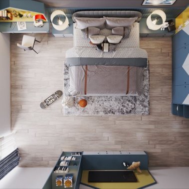 PHÒNG NGỦ CHO BÉ TRAI 02