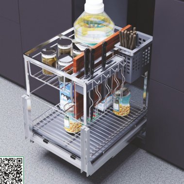 Kệ đựng dao thớt inox SUS304 nan dẹt GROB GC304-20 (GC304-25; GC304-30; GC304-35; GC304-40; GC304-20