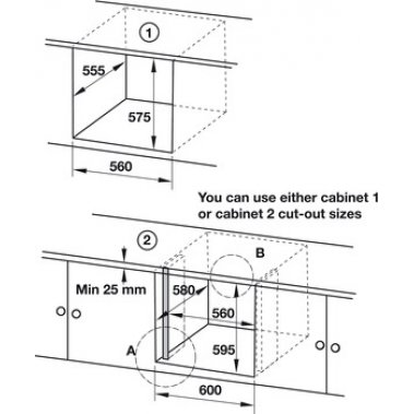 Lò nướng âm tủ Häfele HO-T60B 533.02.001