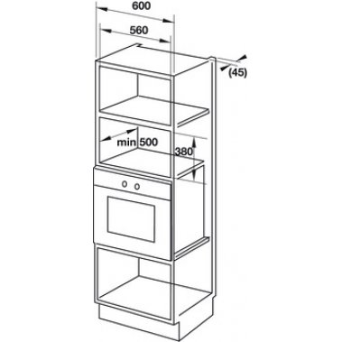 Lò vi sóng kết hợp nướng Hafele HM-B38A