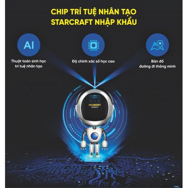 ROBOT HÚT BỤI LAU NHÀ HUBERT HB-B68-W