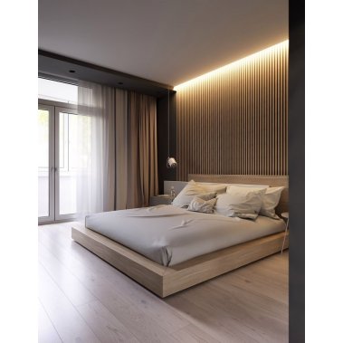 GIƯỜNG NGỦ GỖ MDF CHỐNG ẨM PHỦ MELAMINE