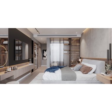 NỘI THẤT CĂN HỘ 72m²  PHONG CÁCH HIỆN ĐẠI