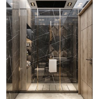 NỘI THẤT PHÒNG NGỦ 70 - GỖ MDF PHỦ MELAMINE MÀU XÁM KẾT HỢP CÁNH KÍNH