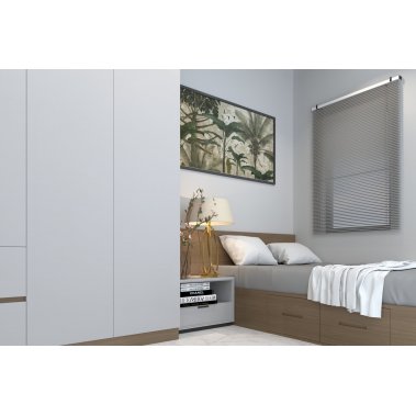 NỘI THẤT NHÀ PHỐ DIỆN TÍCH 6m x 20m - PHONG CÁCH HIỆN ĐẠI