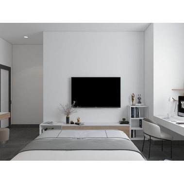 NỘI THẤT NHÀ PHỐ 02 - PHONG CÁCH HIỆN ĐẠI TONE TRẮNG XÁM KẾT HỢP VÂN GỖ