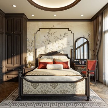 NỘI THẤT NHÀ PHỐ 12 - PHONG CÁCH INDOCHINE