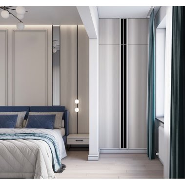 TỦ QUẦN ÁO GỖ MDF CHỐNG ẨM