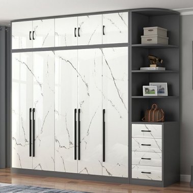 TỦ QUẦN ÁO GỖ MDF CHỐNG ẨM