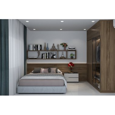 NỘI THẤT NHÀ PHỐ DIỆN TÍCH 6m x 20m - PHONG CÁCH HIỆN ĐẠI