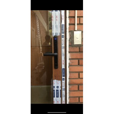 Khóa thông minh DEMAX EL-C103 SB APP chống nước dùng cho cửa nhôm, cửa sắt, inox, xingfa, cửa nhựa