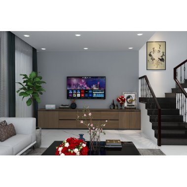NỘI THẤT NHÀ PHỐ DIỆN TÍCH 6m x 20m - PHONG CÁCH HIỆN ĐẠI