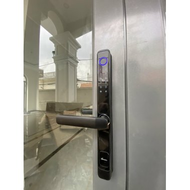 Khóa thông minh DEMAX EL-C103 SB chống nước dùng cho cửa nhôm, cửa sắt, inox, xingfa, cửa nhựa