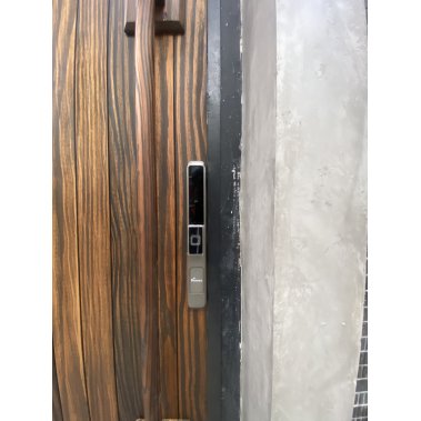Khóa vân tay chống nước cửa nhôm xingfa, cửa sắt DEMAX EL606 SD APP - Cửa Lùa