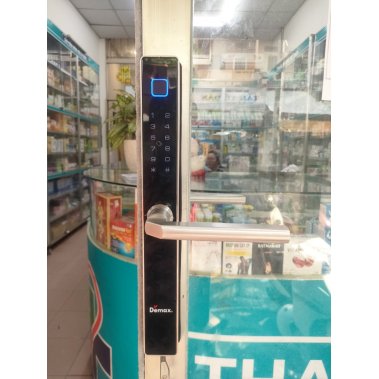 Khóa thông minh DEMAX EL-C102 SB APP cho cửa nhôm, cửa sắt, inox, xingfa, cửa nhựa