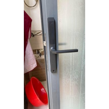 Khóa vân tay cửa nhôm xingfa Kassler KL-599CB (màu đen) - Chống nước