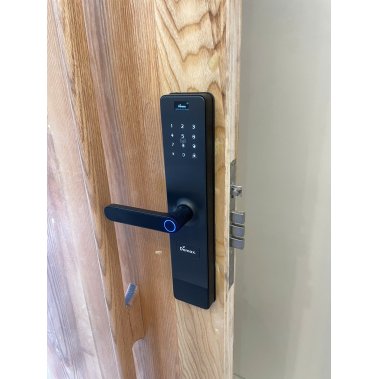 KHÓA VÂN TAY THÔNG MINH DEMAX EL628 SG / EL628 BN APP-WIFI - DÀNH CHO CỬA GỖ