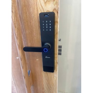 KHÓA VÂN TAY THÔNG MINH DEMAX EL628 SG / EL628 BN APP-WIFI - DÀNH CHO CỬA GỖ