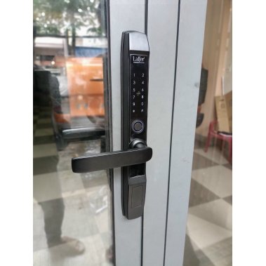 Khoá vân tay cửa nhôm, cửa đố nhỏ Laffer R1