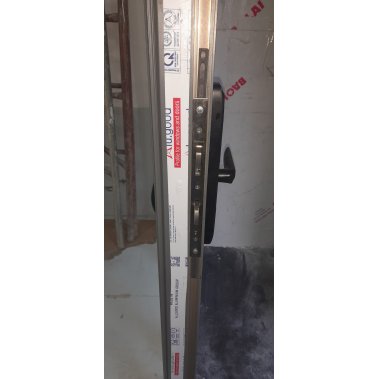 Khóa vân tay chống nước cửa nhôm xingfa, cửa sắt DEMAX EL101 BL