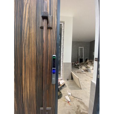 Khóa vân tay chống nước cửa nhôm xingfa, cửa sắt DEMAX EL606 SD APP - Cửa Lùa
