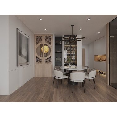 NỘI THẤT PHÒNG KHÁCH 29 - GỖ MDF PHONG CÁCH HIỆN ĐẠI