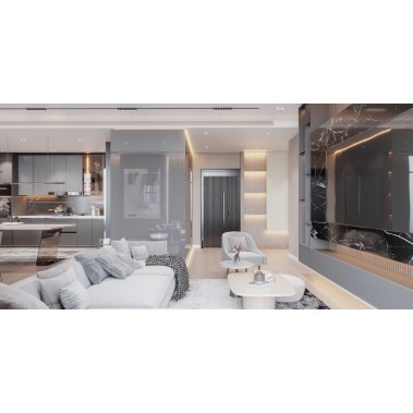 NỘI THẤT CĂN HỘ 72m²  PHONG CÁCH HIỆN ĐẠI