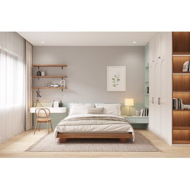 NỘI THẤT PHÒNG NGỦ 40 - PHONG CÁCH WABI SABI