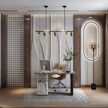 NỘI THẤT PHÒNG NGỦ 67 - GỖ MDF CHỐNG ẨM PHỦ MELAMINE KẾT HỢP CÁNH KÍNH