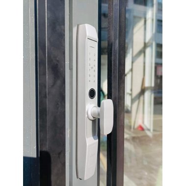 Khoá vân tay cửa nhôm, cửa đố nhỏ Laffer R1