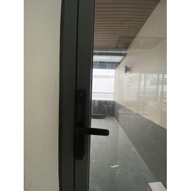 Khóa vân tay chống nước cửa nhôm xingfa, cửa sắt DEMAX EL101 BL